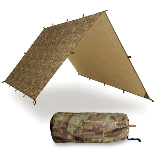 Defender Heavy-Duty Tarp Camping Tarp   AquaQuest Waterproof