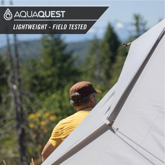 Safari Lightweight Tarp Camping Tarp   AquaQuest Waterproof