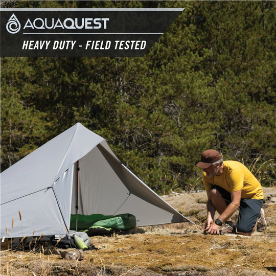 Defender Heavy-Duty Tarp Camping Tarp   AquaQuest Waterproof